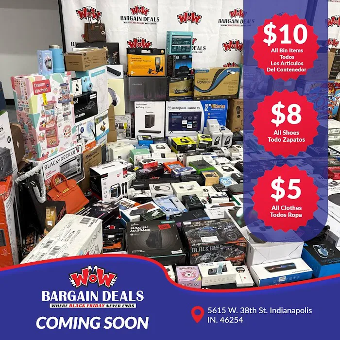 WOW Bargain Deals- Indianapolis 7