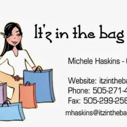It'z in the bag, bath and body escentials. ico